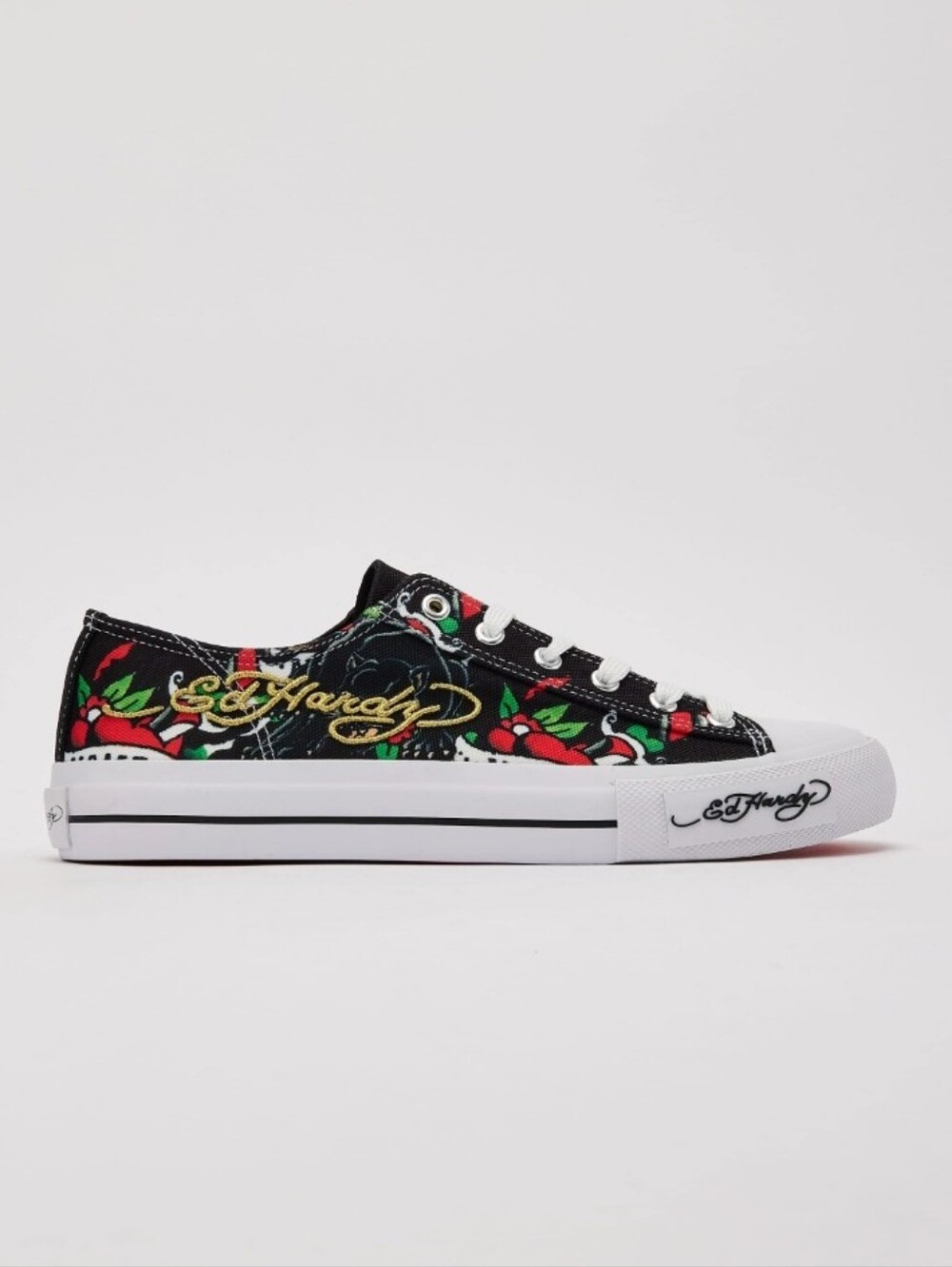ED HARDY SKULL LOW SNEAKERS